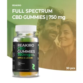 Reakiro CBD Gumicukor 25 mg 30 db | 750 mg