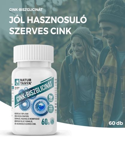 Natur Tanya® Cink Biszglicinát - 60 db