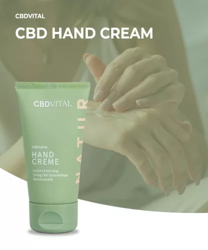 CBDVital Kézkrém 100 mg CBD-vel