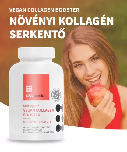 USA Medical Vegán Kollagénserkentő kapszula - 90 db