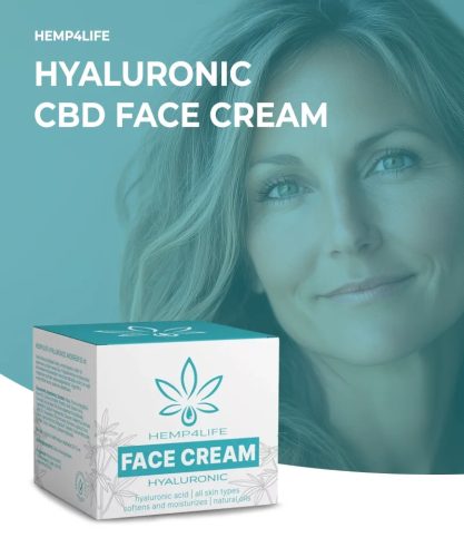 Hemp4Life Hyaluron CBD Arckrém 50 ml