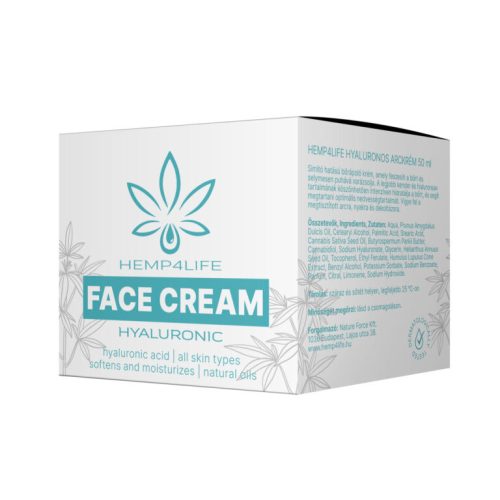 Hemp4Life Hyaluron CBD Arckrém 50 ml