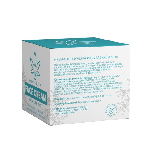 Hemp4Life Hyaluron CBD Arckrém 50 ml