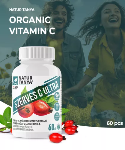 Natur Tanya® Szerves C Ultra - 1500 mg  - 60 db