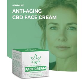 Hemp4Life Öregedésgátló CBD Arckrém 50 ml