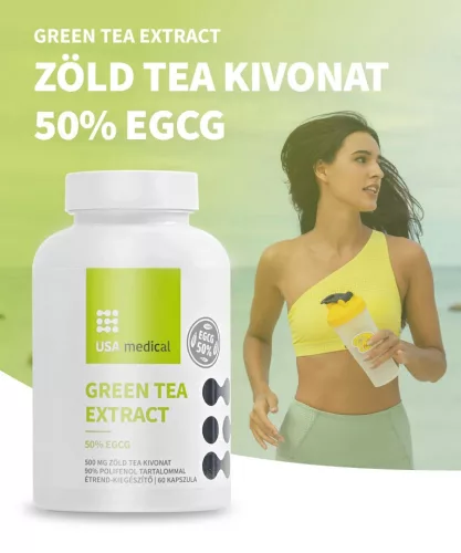 USA Medical Zöld tea kivonat kapszula 60 db