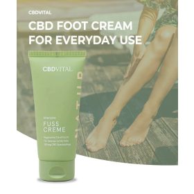 CBDVital Fuss Creme CBD Lábkrém