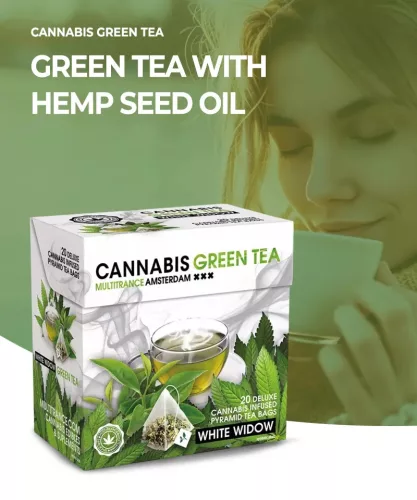 Cannabis White Widow Green Tea