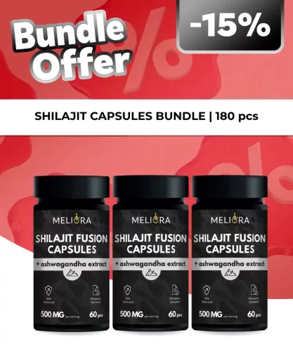 Shilajit Trió Csomag 3x60 db