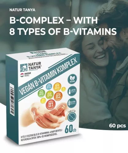 Natur Tanya Vegán B-vitamin Komplex - 60 db
