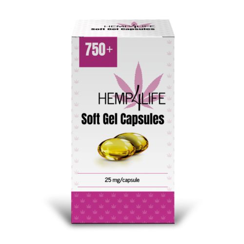 Hemp4Life Kannabisz Olaj kapszula 750 mg 30 db