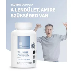 USA Medical Taurin Komplex 1500 mg kapszula - 90 db