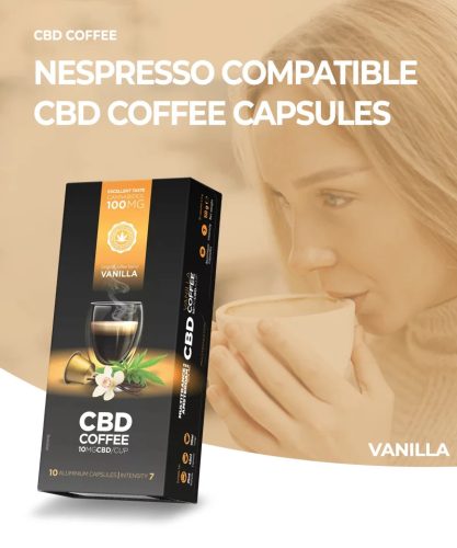 Multitrance CBD Vanilla Coffee Capsules (10mg CBD)