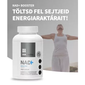   USA Medical NAD+ Booster apigeninnel és rezveratrollal kapszula - 60 db