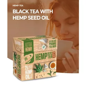 Astra Hemp Black Tea 25mg Hemp Oil 