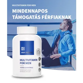   USA Medical Férfi Multivitamin növényi kivonatokkal - 60 db