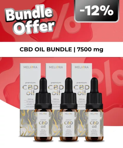 CBD Trió Csomag 3x25% 2500 mg