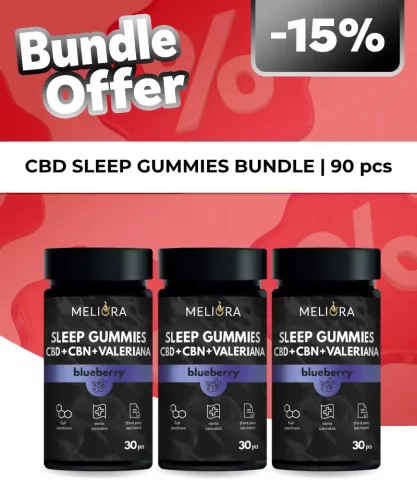 Sleep Gummies Trió Csomag 3x30 db