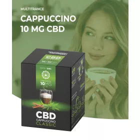 CBD Coffee Instant Cappuccino 10 mg (10 sachets) 