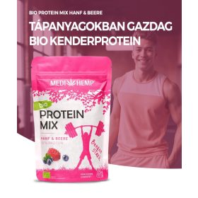 Medihemp Bio Kenderprotein Erdei gyümölcs ízben 200 g