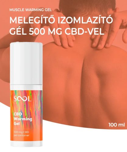 SOOL Muscle Relief Warming Gel 500 mg CBD