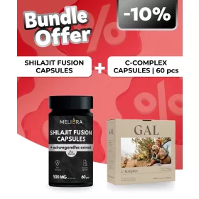 Meliora Shilajit Fusion kapszula - 60 db + GAL C-komplex