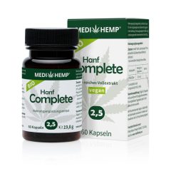 MEDIHEMP Hanf Complete kapszula 2,5% 60 db