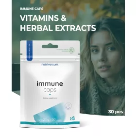 Nutriversum Immune Caps Immunerősítő vitamin - 30 db