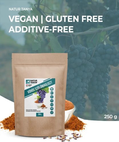 Natur Tanya® Vörös Szőlőmagliszt - 250 g
