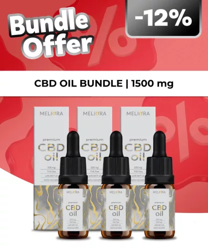 CBD Trió Csomag 3x5% 500 mg