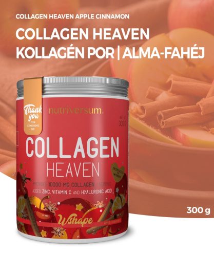 Nutriversum Collagen Heaven Fahéjas alma 300 g