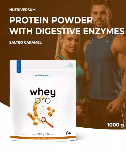 Nutriversum Whey PRO 1000 g - Sós karamell