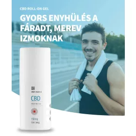 Usa Medical melegítő hatású gél 150 mg CBD - 50 g