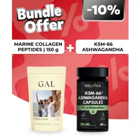   GAL Halkollagén Peptidek + Meliora KSM-66® Ashwagandha kapszula - 60 db