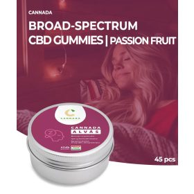 Cannada Sleep CBD Gumicukor 25 mg 45 db | 1125 mg (Maracuja)