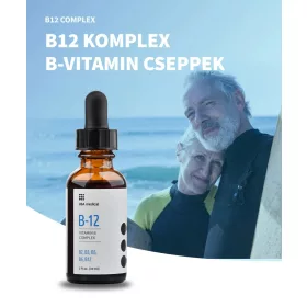 USA Medical B-12 Komplex B-vitamin cseppek - 30 ml
