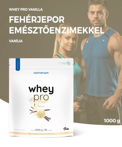 Nutriversum Whey PRO 1000 g - Vanília