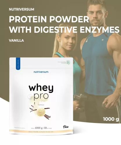 Nutriversum Whey PRO 1000 g - Vanília