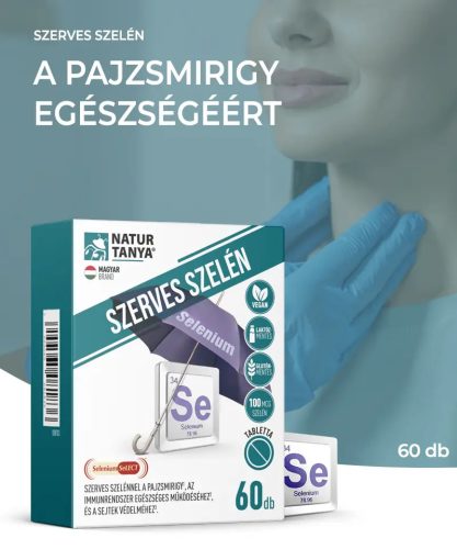 Natur Tanya® Szerves Szelén tabletta 60 db