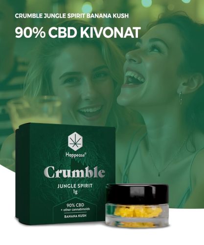 Crumble 90% CBD – Banana Kush