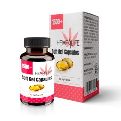 Hemp4Life Kannabisz Olaj kapszula 1500 mg 30 db