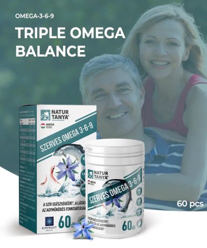 Natur Tanya® Omega-3-6-9 – 60 db