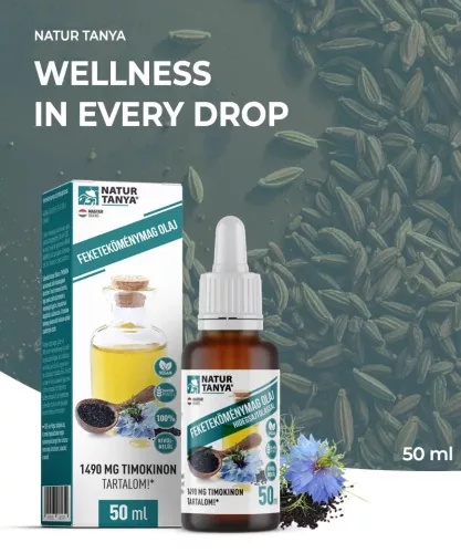 Natur Tanya® Feketeköménymag olaj - 50 ml