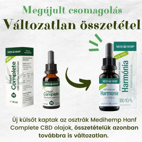 MEDIHEMP Hanf Complete 10%, 1000 mg, 10 ml