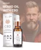 CeBDon Szakállolaj bergamott illattal 300 mg CBD-vel