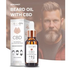 CeBDon Szakállolaj bergamott illattal 300 mg CBD-vel