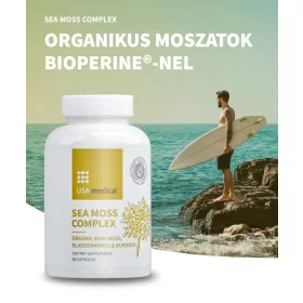 Usa Medical Organikus moszatok bojtorjángyökérrel - 60 db