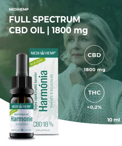 MEDIHEMP Hanf Complete 18%, 1800 mg, 10 ml