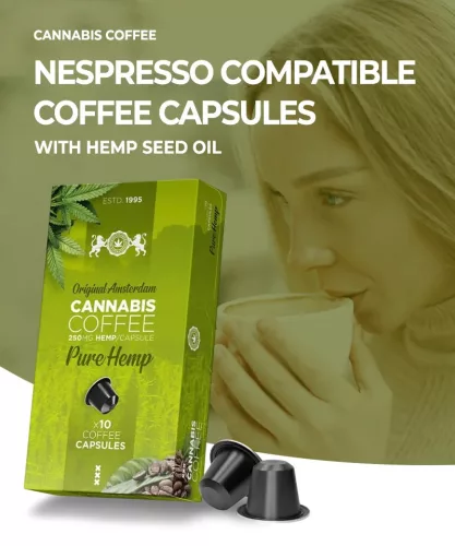 Pure Hemp Kannabisz kávékapszula