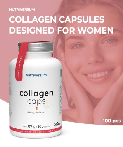 Nutriversum Collagen kapszula - 100 db